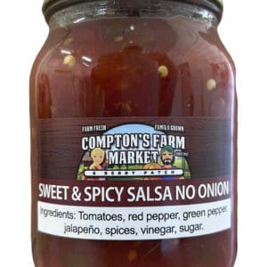 Sweet and Spicy Salsa No Onions